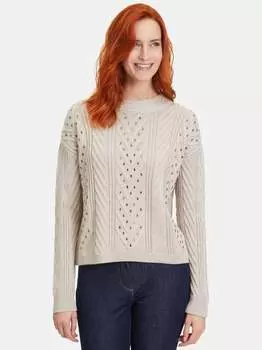 Вязаная кофта Betty Barclay, бежевый