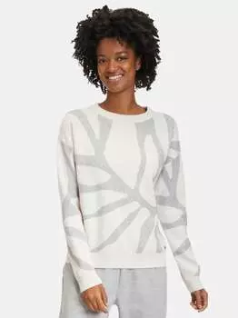 Вязаная кофта Betty & Co, белый