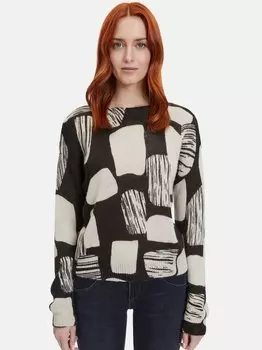 Вязаная кофта Betty & Co, черный