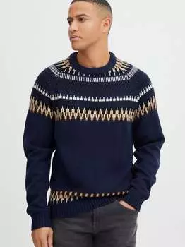 Вязаная кофта Blend, синий