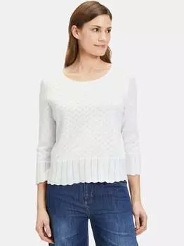 Вязаная кофта Cartoon, белый