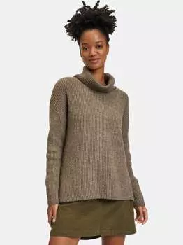 Вязаная кофта Cartoon, коричневый