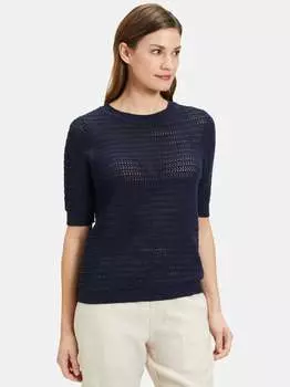 Вязаная кофта Cartoon, синий