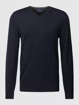 Вязаная кофта Christian Berg, темно-синий