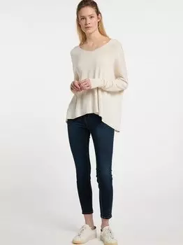 Вязаная кофта Dreimaster, белый