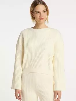 Вязаная кофта Dreimaster, белый