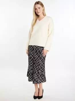 Вязаная кофта Dreimaster, белый