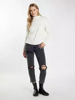 Вязаная кофта Dreimaster, белый