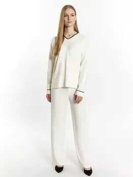 Вязаная кофта Dreimaster, белый