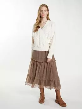 Вязаная кофта Dreimaster, белый