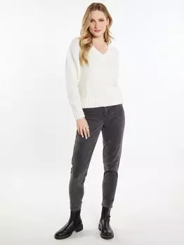 Вязаная кофта Dreimaster, белый