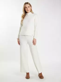 Вязаная кофта Dreimaster, белый