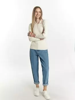 Вязаная кофта Dreimaster, белый