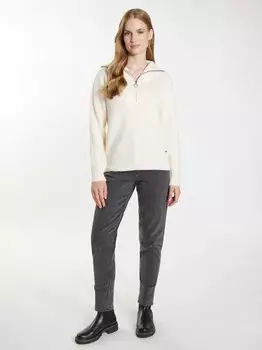 Вязаная кофта Dreimaster, белый