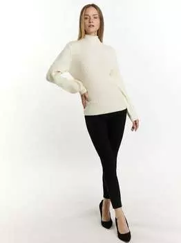 Вязаная кофта Dreimaster, белый