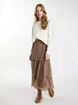 Вязаная кофта Dreimaster, белый