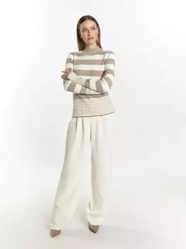 Вязаная кофта Dreimaster, бежевый