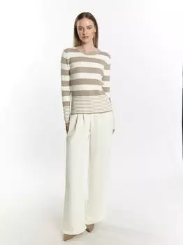 Вязаная кофта Dreimaster, бежевый