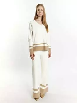 Вязаная кофта Dreimaster, бежевый