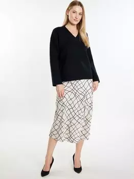 Вязаная кофта Dreimaster, черный