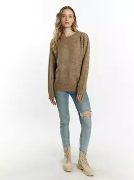 Вязаная кофта Dreimaster, коричневый