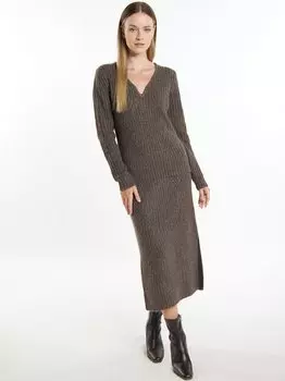 Вязаная кофта Dreimaster, коричневый