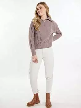 Вязаная кофта Dreimaster, коричневый