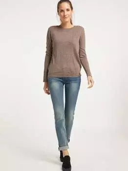 Вязаная кофта Dreimaster, коричневый