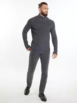 Вязаная кофта Dreimaster, серый