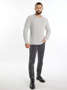 Вязаная кофта Dreimaster, серый