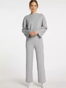 Вязаная кофта Dreimaster, серый