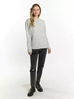 Вязаная кофта Dreimaster, серый