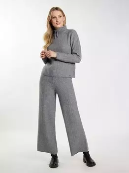 Вязаная кофта Dreimaster, серый