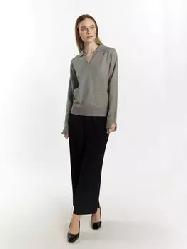 Вязаная кофта Dreimaster, серый