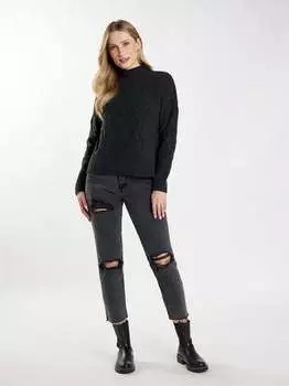 Вязаная кофта Dreimaster, серый