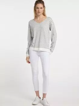 Вязаная кофта Dreimaster, серый