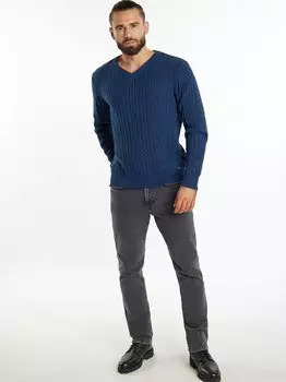 Вязаная кофта Dreimaster, синий