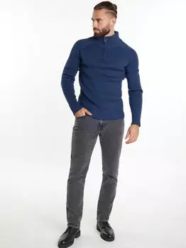 Вязаная кофта Dreimaster, синий