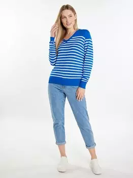 Вязаная кофта Dreimaster, синий