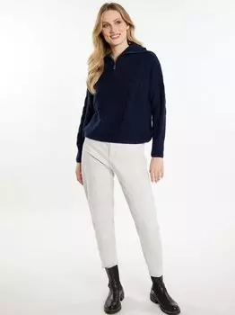 Вязаная кофта Dreimaster, синий