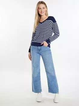 Вязаная кофта Dreimaster, синий