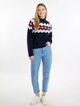 Вязаная кофта Dreimaster, синий