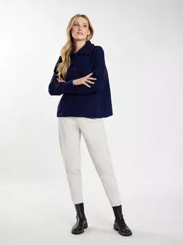 Вязаная кофта Dreimaster, синий