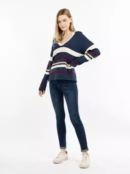 Вязаная кофта Dreimaster, синий