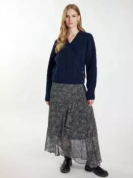 Вязаная кофта Dreimaster, синий