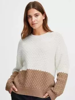 Вязаная кофта Fransa, белый