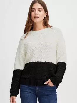 Вязаная кофта Fransa, черный