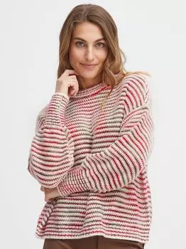 Вязаная кофта Fransa, красный