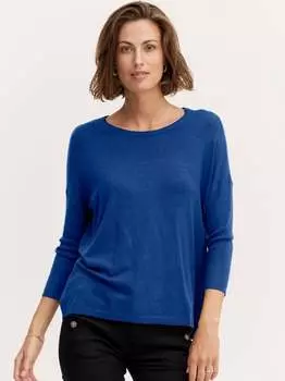 Вязаная кофта Fransa, синий