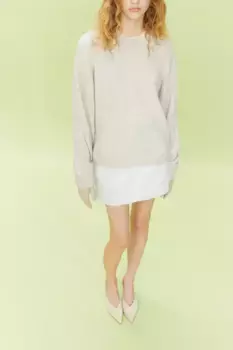 Вязаная кофта H&M, бежевый